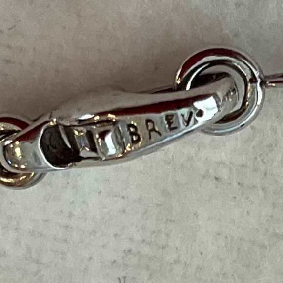 Diamond & Pearl Station 18k White Gold Necklace - Picture 7 of 14